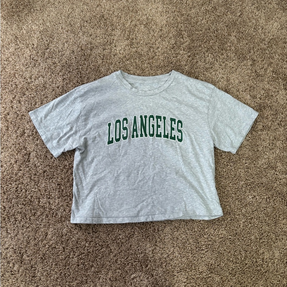 Los Angeles cropped tee